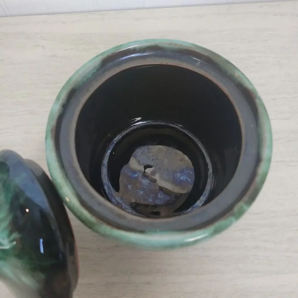 Blue Mountain Pottery Sugar Bowl and Creamer Set Canadian Ceramics